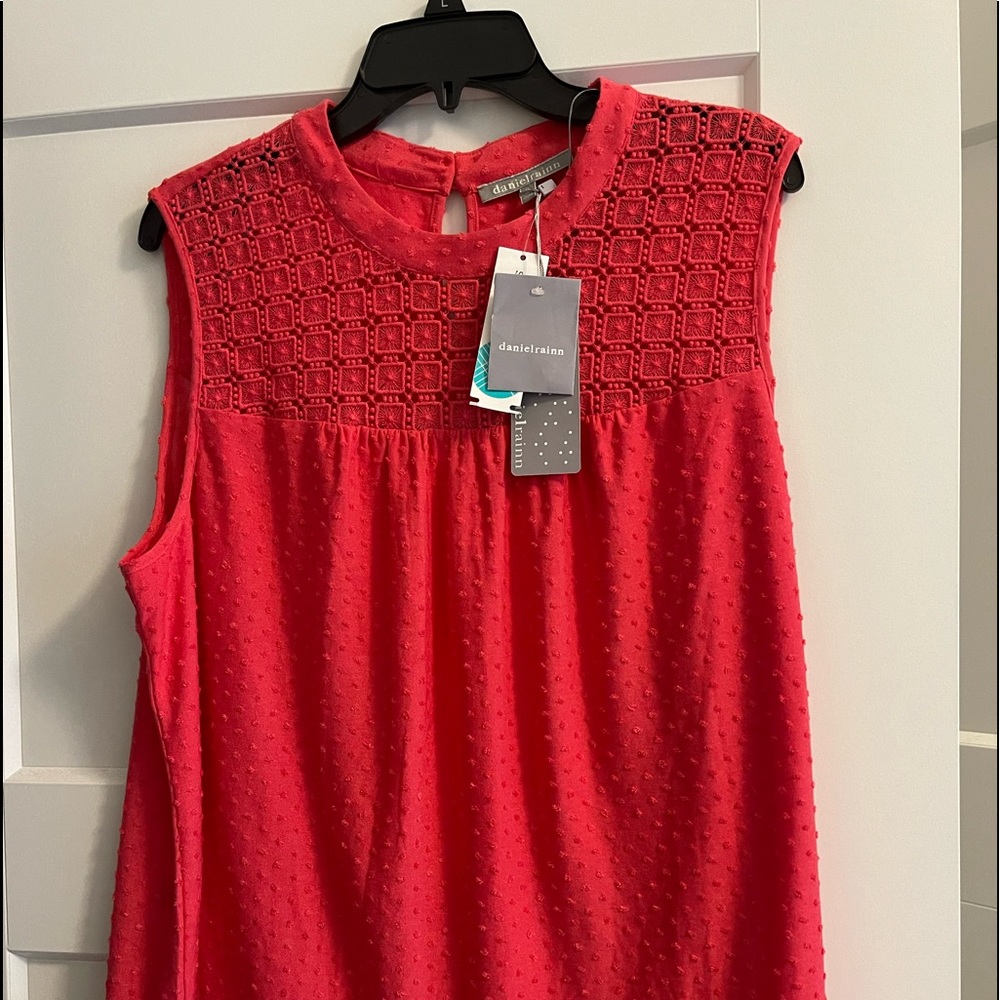 Daniel Rainn Fiona Lace Detail Top XL